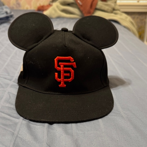 Ardell Other - Ardell Black Cap with Gold Ghirardelli Patch and Mickey Ears